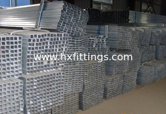 Chine Tubes carrées en acier noir de carbone/galvanisées/tubes carrés pré-galvanisées fournisseur