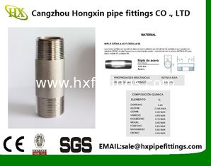 Chine tubes en acier au carbone galvanisés à fil long noir fournisseur