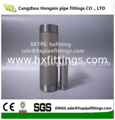 Chine Grenaillage ASTM ANSI B1.20.1 mamelon de tuyau en acier au carbone, mamelon barillet, SCH40, SCH80 fournisseur