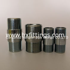 Chine ASTM A733 nipples de tuyaux galvanisés sans couture en acier avec NPT fil 1/8-12 nipples de baril fournisseur