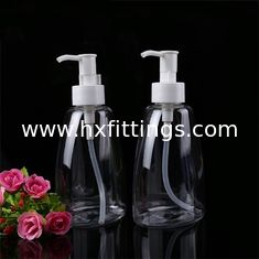 Chine Bouteille de savon liquide transparente en plastique cosmétique de 300 ml avec pompe à lotion fournisseur
