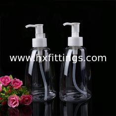Chine Bouteille de savon liquide transparente en plastique cosmétique de 300 ml avec pompe à lotion fournisseur