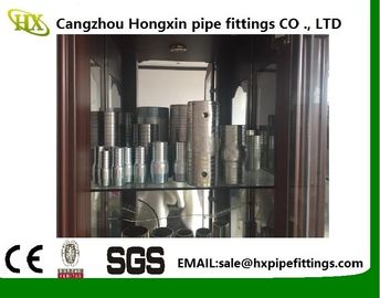 Raccords de tuyauterie en acier au carbone zingué / galvanisé Sch40 NPT, mamelons en acier, mamelons de tuyau fournisseur