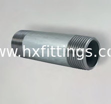 Pipe en acier au carbone borne borne avec BSP NPT fils mâles bornes de forge galvanisées fournisseur
