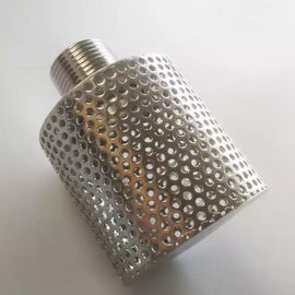 Tuyau 1-8 aspiration et crépine en acier à trou rond plat vente directe d'usine fournisseur