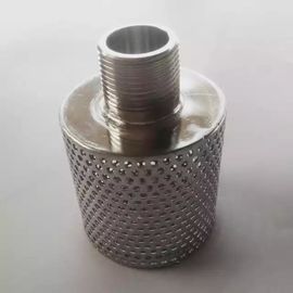 Tuyau 1-8 aspiration et crépine en acier à trou rond plat vente directe d'usine fournisseur
