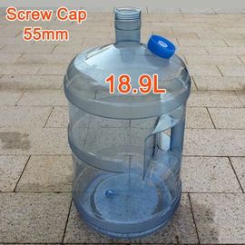 échantillon gratuit 700G 750G 55mm cou 19L 20L plastique PET 5 litres bouteille de préforme / 19 litres 20 litres 5 litres bouteille d'eau PET fournisseur