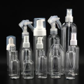 PET 20ML 30ML 50ML 60ML 80ML 100ML 200ML 250ML 500ML bouteilles de lavage des mains à l' alcool pompe bouteille à pulvérisation en plastique fournisseur