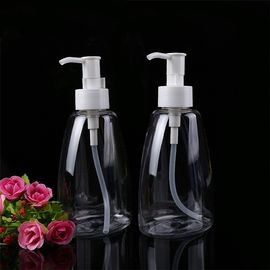 Bouteille de savon liquide transparente en plastique cosmétique de 300 ml avec pompe à lotion fournisseur