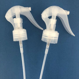 Pulvérisateurs à gâchette en plastique cosmétique blanc 24/410 pour flacons de lotion, pompe de pulvérisation à gâchette manuelle fournisseur