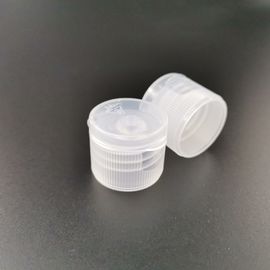 20/410 plastique en PP transparent couleur claire fermeture à nervures capuchons à flip capuchons à vis pour bouteille désinfectant fournisseur