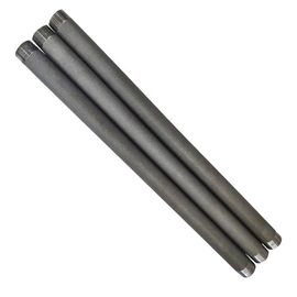 1/2-8 Tête de tuyau noir et galvanisé en acier au carbone pour meubles de tuyau fournisseur