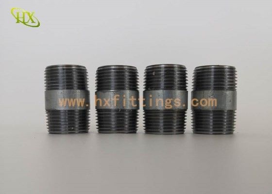 Acier au carbone hydraulique longs tétons BSP NPT fils mâles raccords en acier galvanisé tétons mâles tuyau fournisseur