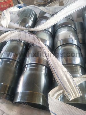 Raccords à tétine King avec filetage NPT BSP, raccords King combinés, galvanisés, raccords KC fournisseur