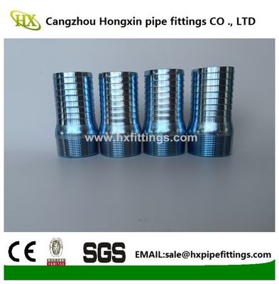 Raccords à tétine King avec filetage NPT BSP, raccords King combinés, galvanisés, raccords KC fournisseur