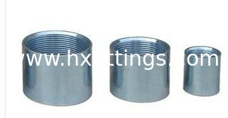 NPT thread galvanized steel pipe sockets