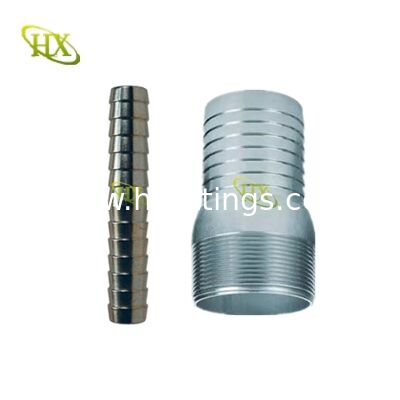 Galvanized King nipple with NPT thread |China manufacturer 