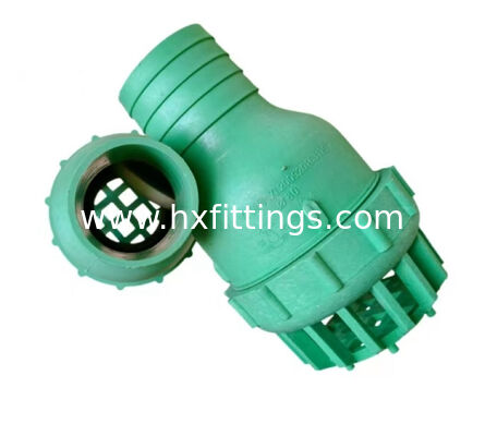 Fabricant de clapets de pied / clapets de fond DN25-DN 200 PPR en Chine