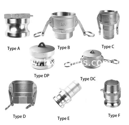 Premium Aluminum & Stainless Steel Camlock Fittings | Quick Couplings (Type  A B C D E F, DC, DP)
